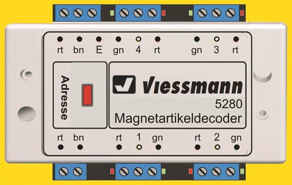 Viessmann 5280 - Multiprotokoll-Weichendecoder