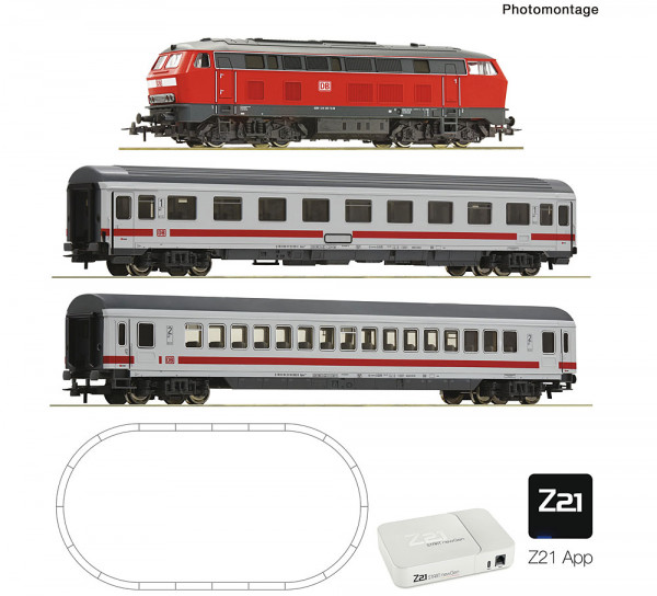 Roco 5110010 - DB-AG Z21 start newGen Startset App Only Geoline BR 218 E6