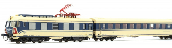 Jägerndorfer JC74312 - ÖBB Triebzug 4010.017 blau/creme Logo 6-tlg. Ep.3, DCC digital + Sound