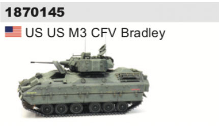 Artitec 1870145 - US M3 CFV Bradley Bausatz