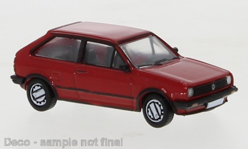 PCX870200 - VW Polo II Coupe, rot, 1985,