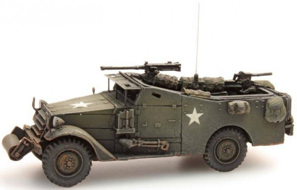 Artitec 387.114 - US/UK M3A1 White scout car, Fertigmodell