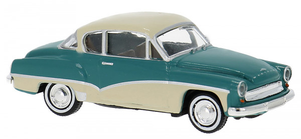 Brekina 27162 - Wartburg 311 Coupé grün/hellblau 1959