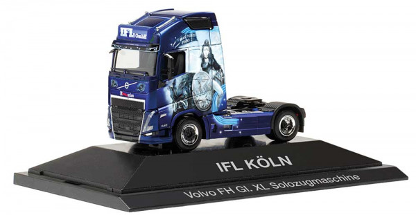 Herpa 111119 - Volvo FH Gl. XL 2020 Solozugmaschine "IFL Köln/Nightfighter, 20 Jahre IFL"