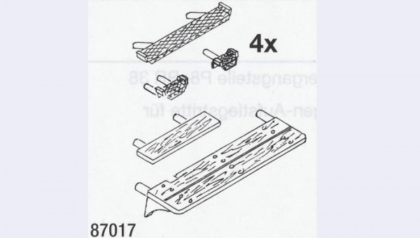 Weinert 87017 - Kessel+KohlekastentrBR85 1Satz