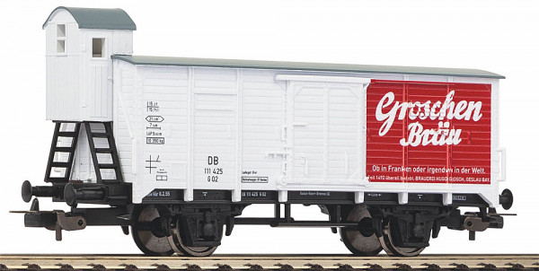 Piko 54599 - DB Bierkühlwagen mit Bremserhaus Ep.3, "Groschen"