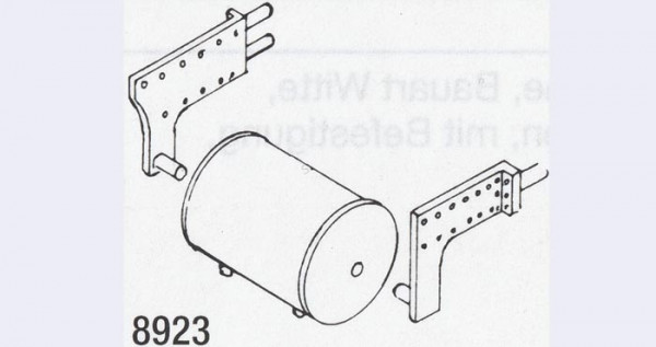 Weinert 8923 - Bremsluftbehälter BR 55 1Stk
