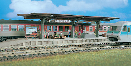 Vollmer 43535 - Bahnsteig Rheinburg