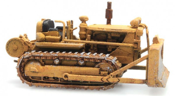 Artitec 316.064 - Planierraupe D7 gelb 1:160 Fertigmodell aus Resin, lackiert