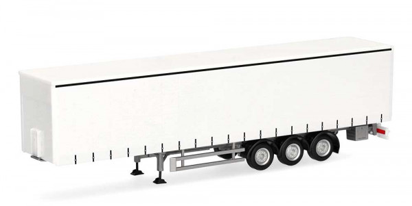 Herpa 077125 - Schmitz GaPl-Aufl. weiß/silber