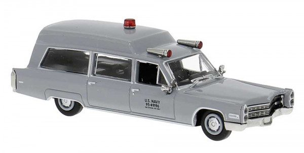 Brekina 19790 - Cadillac Meteor Ambulance der US Navy