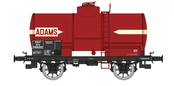 REE WB-708 - SNCF Kesselwagen 2-achsig Ep. 3, "ADAMS"