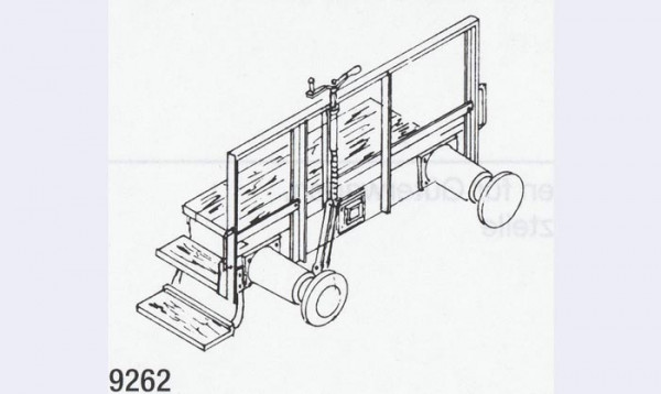 Weinert 9262 - Übergangssteg m.Tritten 1St
