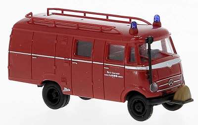 Herpa 098076 MAN TGM Vigili Del Fuoco Düsseldorf Con Sponda - Scala 1:87 (Edizione Limitata)