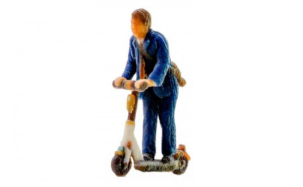 Noch 10607 - Mann auf E-Scooter 3D-Master