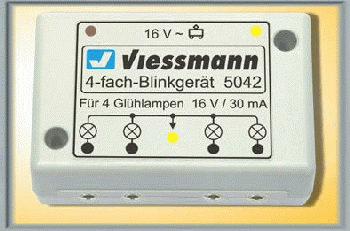 Viessmann 5042 - Vierfach-Blinkgerät