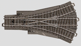 Märklin 24630 - Dreiwegweiche 24,3*