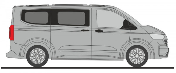 Rietze 11735 - Volkswagen T7 Caravelle light grey metallic
