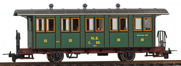 Bemo 3234106 - hB C.66. Nostalgie-Zweiachsiger Personenwagen