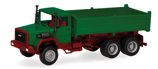 Herpa 320276 - Iveco Hauber Kipp-LKW, grün