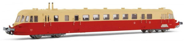 Jouef HJ2408 - SNCF Dieseltriebwagen Reihe ABJ2 rot/beige Ep.3, Dach beige