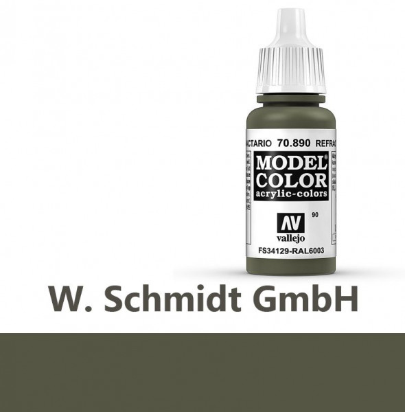 Vallejo 770890 - Model Color Farbe Olivgrün, Matt, 17 ml