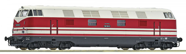 Roco 7310085 - DR Diesellok BR 118 4-achsig Ep.4, DCC + Sound