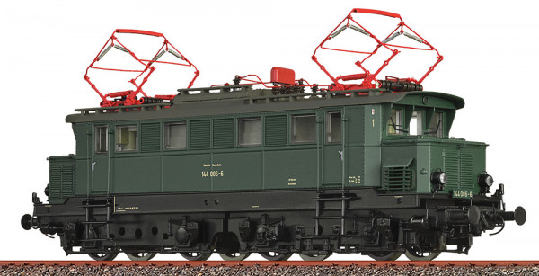 Brawa 43453 - DB Ellok BR 144 grün Ep.4, AC-digital + Sound
