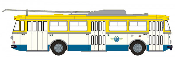 Brekina 61357 - Skoda 9 TR, 1962, Ostrava, 1:87