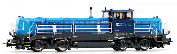 Rivarossi HR2972S - CD Cargo Diellok Effishunter 1000 blau Ep.6, DCC + Sound