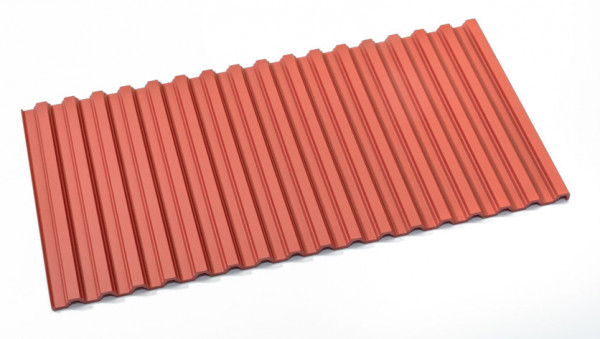 Weinert 3461 - Spundwandplatte 100x195mm rostrot 1Stück