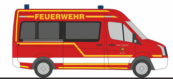 Rietze 53138 - Volkswagen Crafter FW Bad Tölz