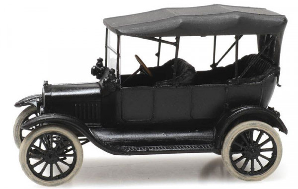 Artitec 387.415 - T-Ford Touring Verdeck geschlossen 1:87 Fertigmodell aus Resin, lackiert