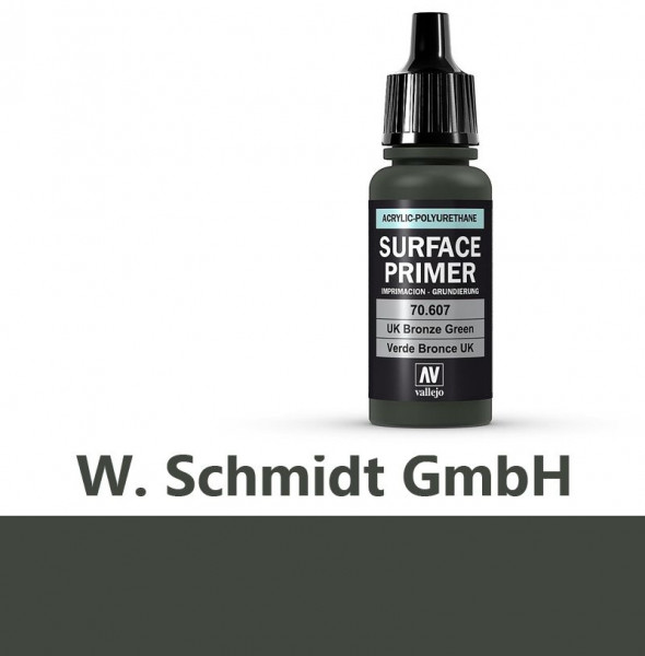 Vallejo 770607 - Primer (Grundierung) UK Bronze-Grün, 17 ml