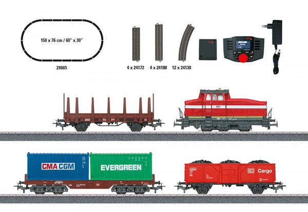 Märklin 29065 - Digital-Startpackung "Moderner Rangierbetrieb mit DHG 500"