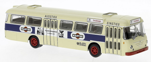 Brekina 59367 - Büssing Senator 12 D 1962, Bad Kreuznach - Martini,