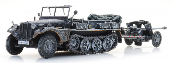 Artitec 6870489 - WM Sd.Kfz. 10 + PAK 38, Winter