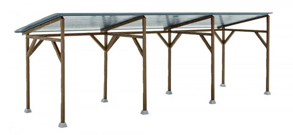Kibri 38349 - H0 Holzcarport