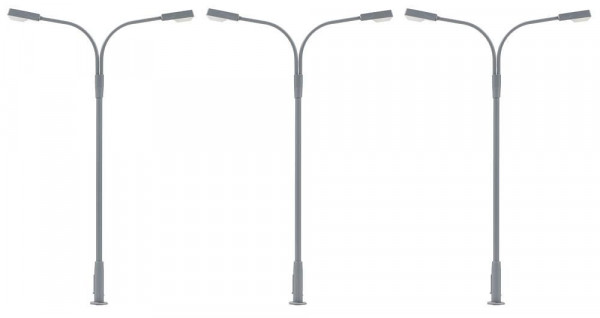 Faller 180120 - LED-Kofferleuchte, zweiarmig,