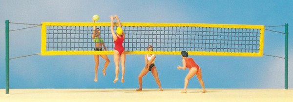 Preiser 10528 - Beach-Volleyball
