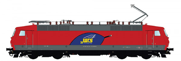 LSmodels 16591AC - WRS Ellok BR 120 verkehrsrot Ep.6, "WRS"-Logo, AC-digital