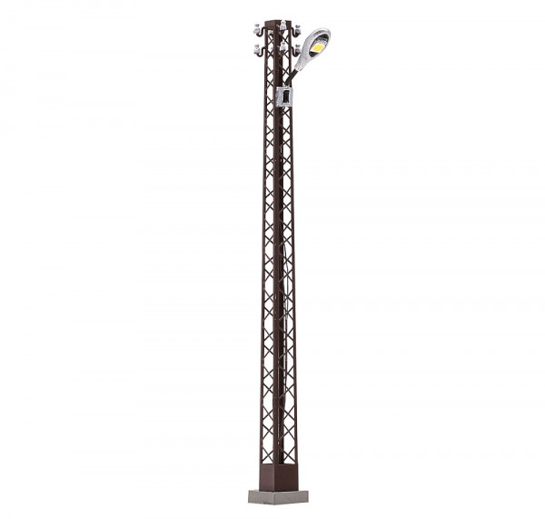 Busch 8746 - Rost Gittermastl. weiß oval T