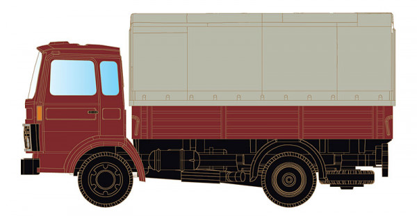 LC-Minis - LC4880 - Volvo F4/6 mit Pritsche/Plane