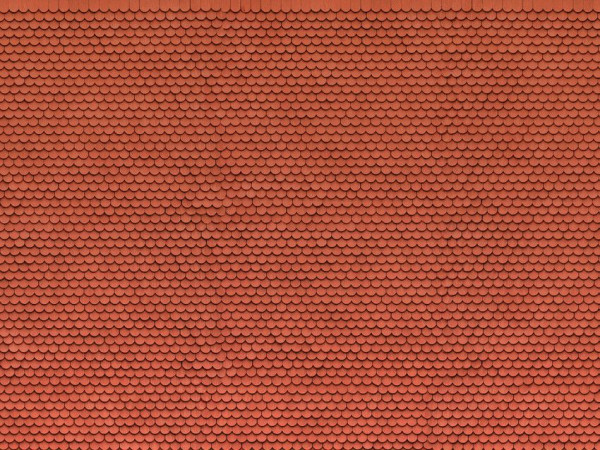 Noch 56690 - 3D-Kartonplatte “Biberschwanz” rot, 25 x 12,5 cm