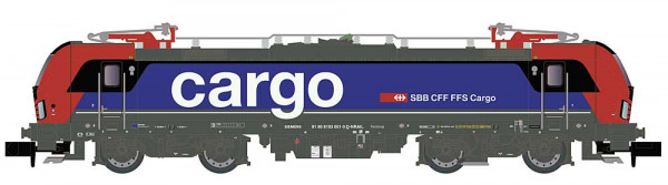 Hobbytrain H30178S - SBB Ellok Vectron BR 193 SBB Cargo blau/rot Ep.6, DCC + Sound