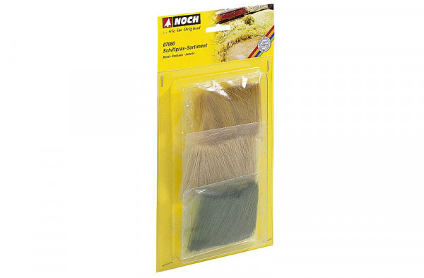 Noch 07060 - Schilfgras-Sortiment grün beige braun