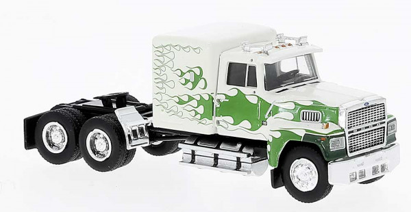 Brekina 85879 - Ford LTL 9000 weiss, grün, 1978,