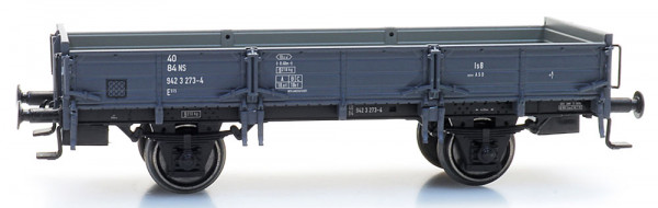 Artitec 20.317.40 - NS Niederbordwagen grau ohne Bremse Ep.4, Bw Amsterdam