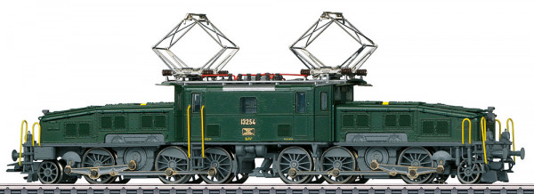 Märklin 39596 - SBB Ellok Be 6/8 II "Krokodil" grün Ep.3, mit mfx+ Decoder + Sound