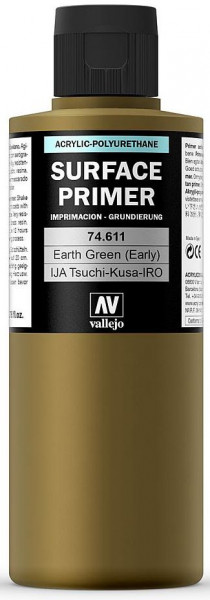 Vallejo 774611 - Primer (Grundierung) IJA Tsuchi-Kusa erdgrün, 200